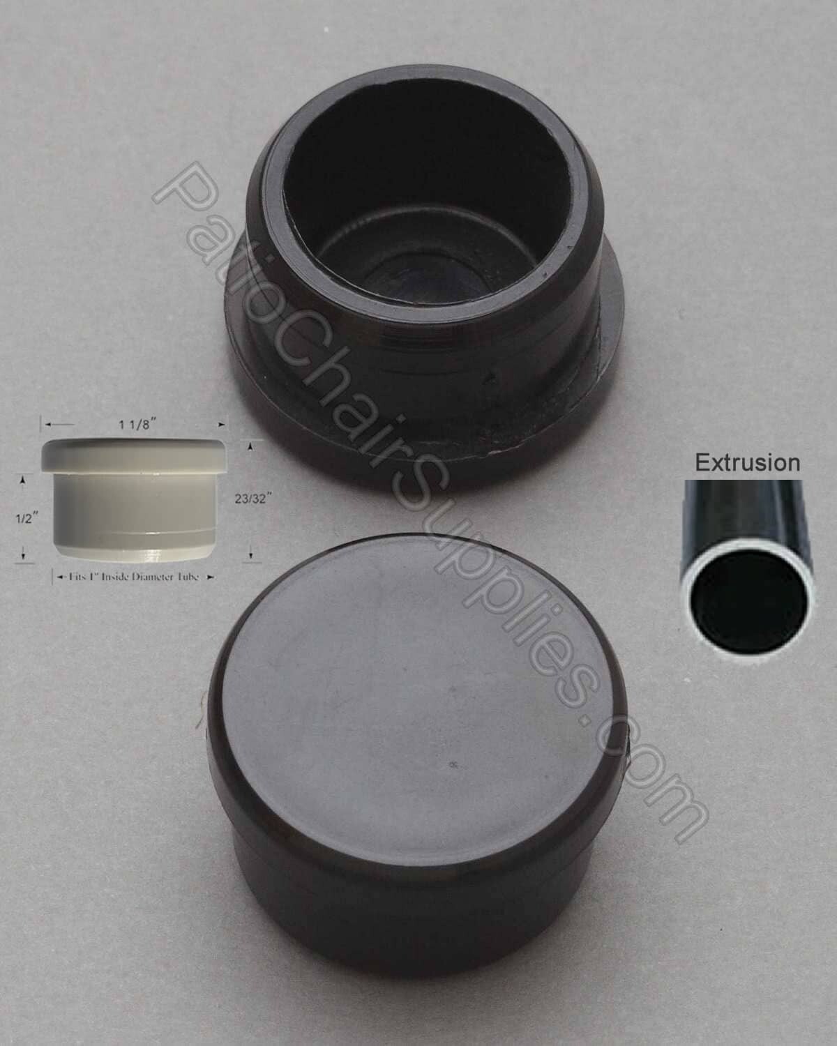 30-598B | 1 1/8” Flat glide