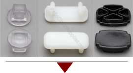 End Caps - Feet Glides - Inserts: