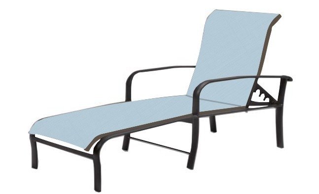 Castelle - Chaise lounge fabric slings