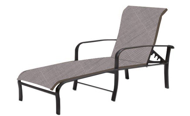 Telescope - Chaise lounge fabric slings