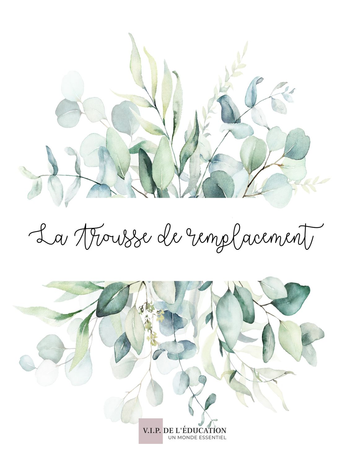 Trousse de remplacement-Aide à la classe
