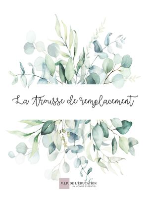 Trousse de remplacement-Aide à la classe