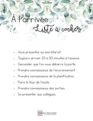 Trousse de remplacement-Aide à la classe