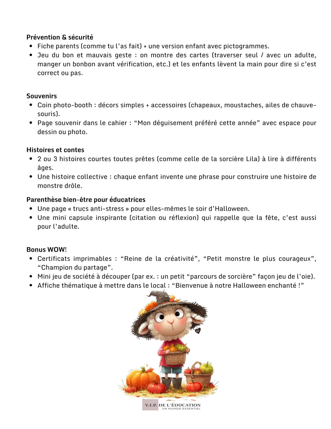 Dossier complet - Halloween