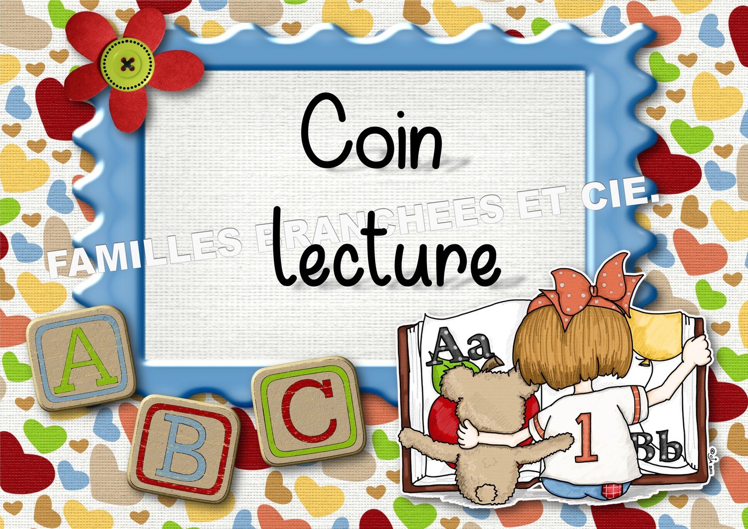 Affiche Coin lecture