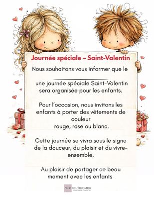 Affiche journée spéciale-St-Valentin