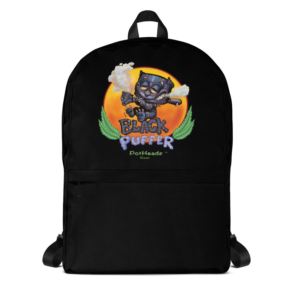 Black Puffer Backpack