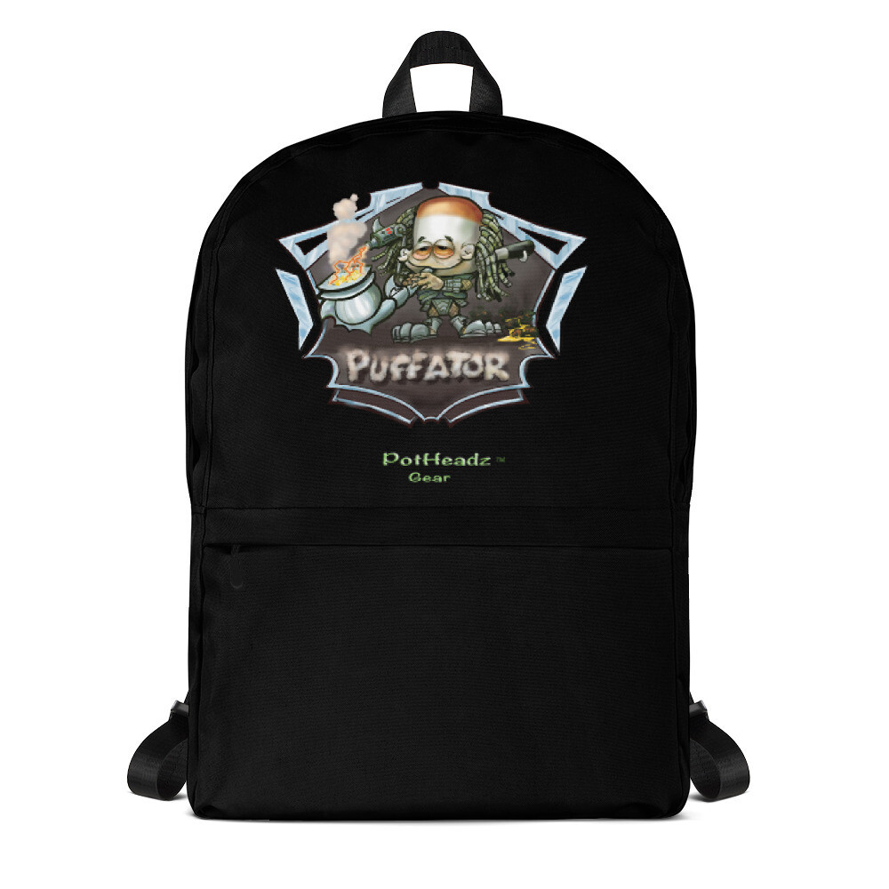 Black Puffer Backpack