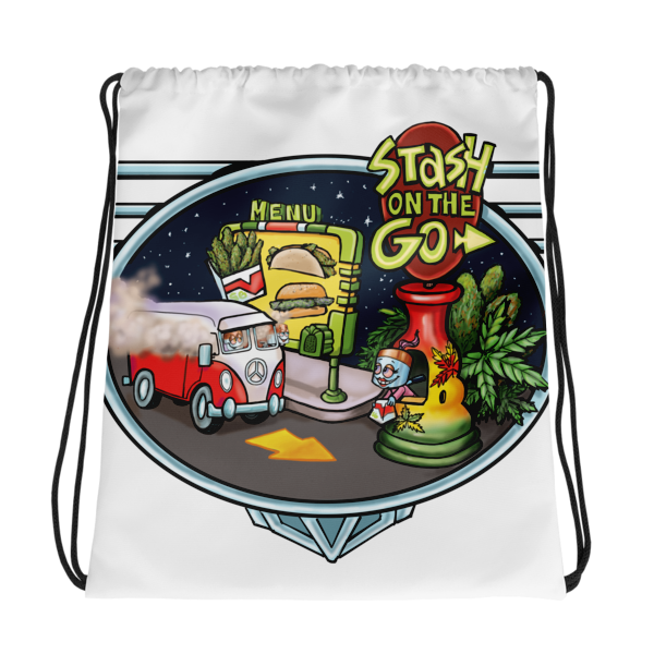 Stash On The Go Drawstring bag