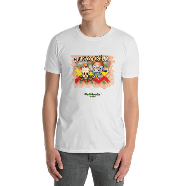 Durban Poison Short-Sleeve Unisex T-Shirt, Color: White, Size: S