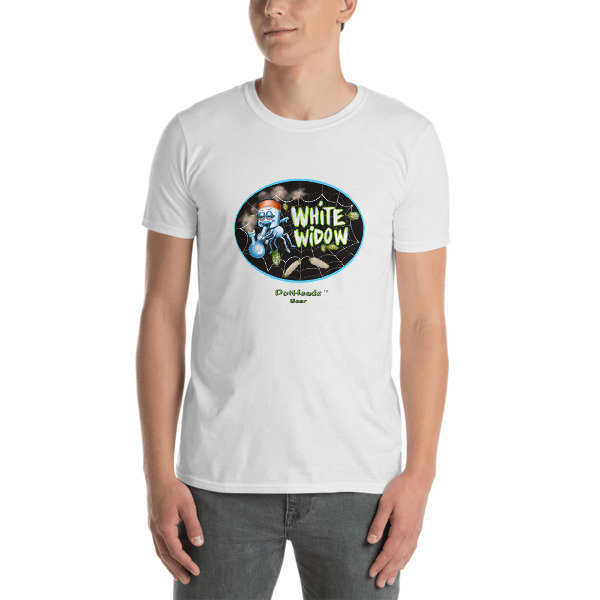 White Widow Short-Sleeve Unisex T-Shirt, Color: White, Size: S