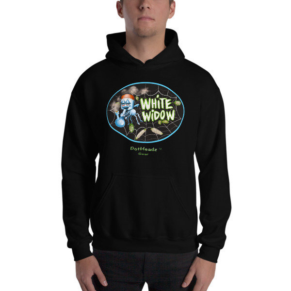 White Widow Hooded Sweatshirt