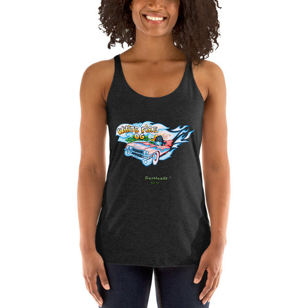 White Fire OG Women&#39;s Racerback Tank