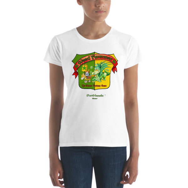 Weed Hammer Women&#39;s short sleeve t-shirt, Color: White, Size: S