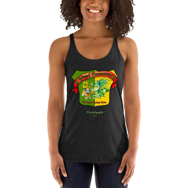 Weed Hammer Women&#39;s Racerback Tank