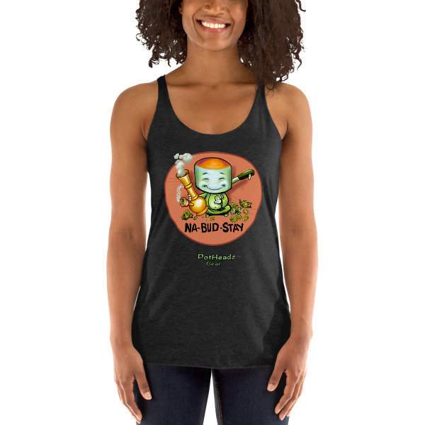 Na-Bud-Stay Women&#39;s Racerback Tank