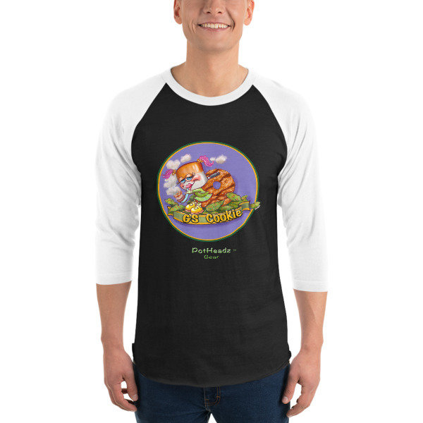 GS Cookie 3/4 sleeve raglan shirt