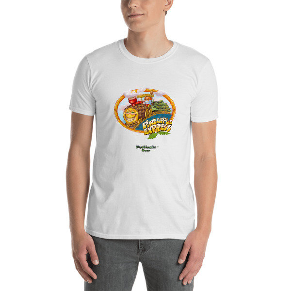 Pineapple Express Short-Sleeve Unisex T-Shirt, Color: White, Size: S