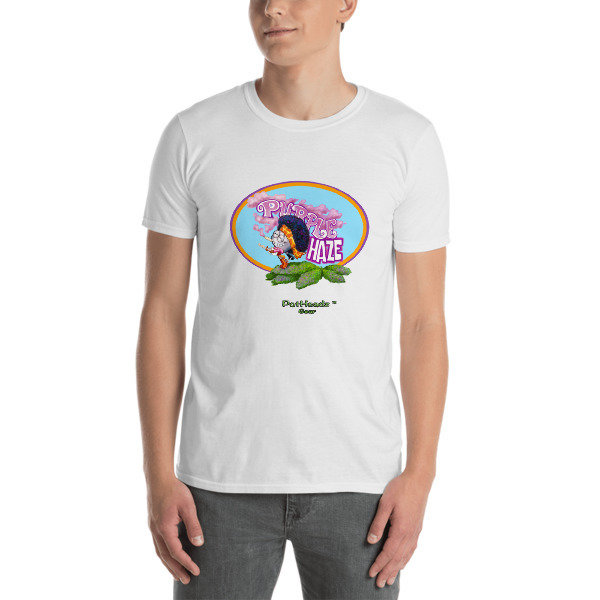 Purple Haze Short-Sleeve Unisex T-Shirt, Color: White, Size: S