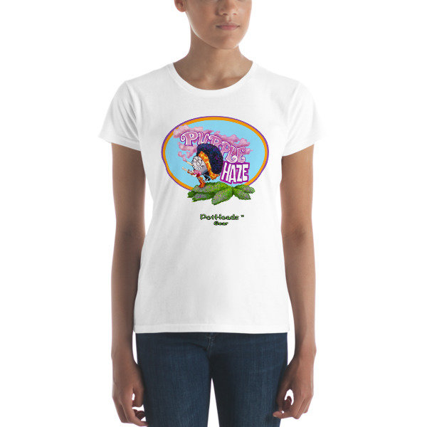 Purple Haze Women&#39;s short sleeve t-shirt, Color: White, Size: S