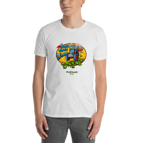 Super Sour Diesel Short-Sleeve Unisex T-Shirt, Color: White, Size: S