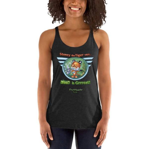 Stoney The Tiger Women&#39;s Racerback Tank