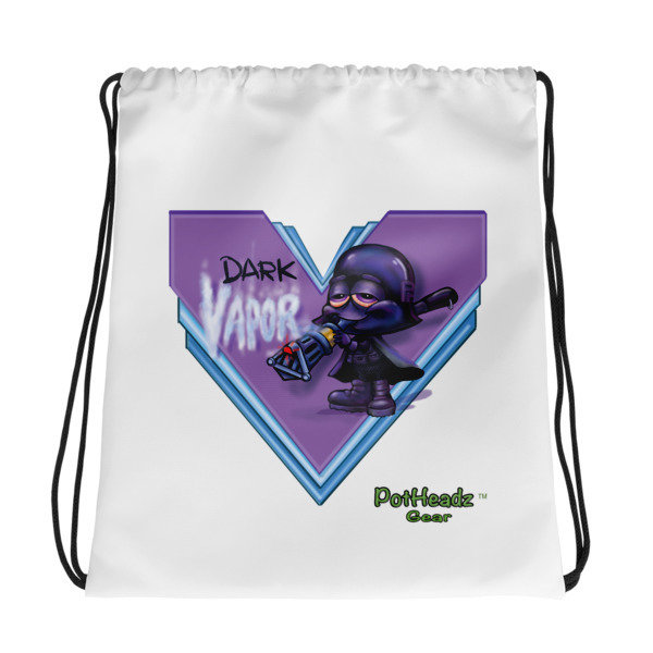 Dark Vapor Drawstring bag