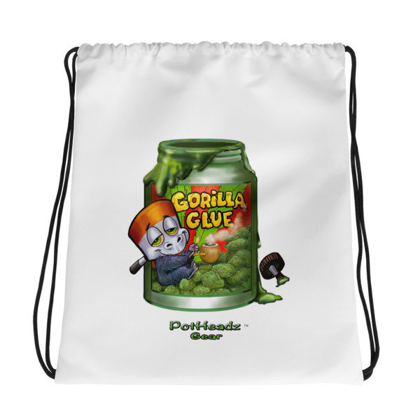 Gorilla Glu Drawstring bag