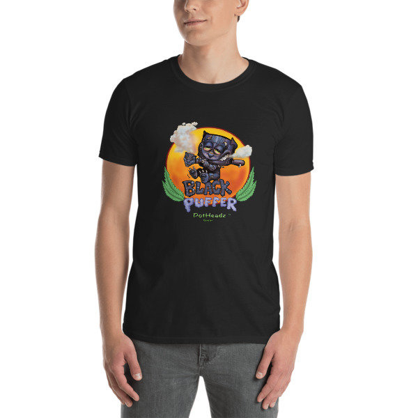 Black Puffer Short-Sleeve Unisex T-Shirt