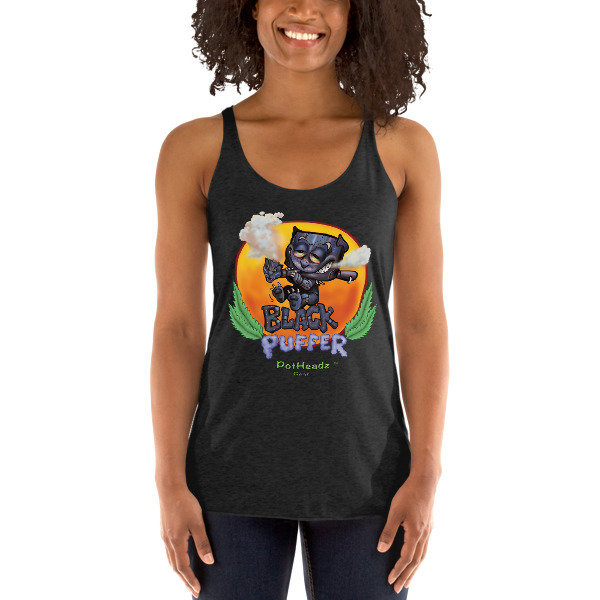 Black Puffer Women&#39;s Racerback Tank