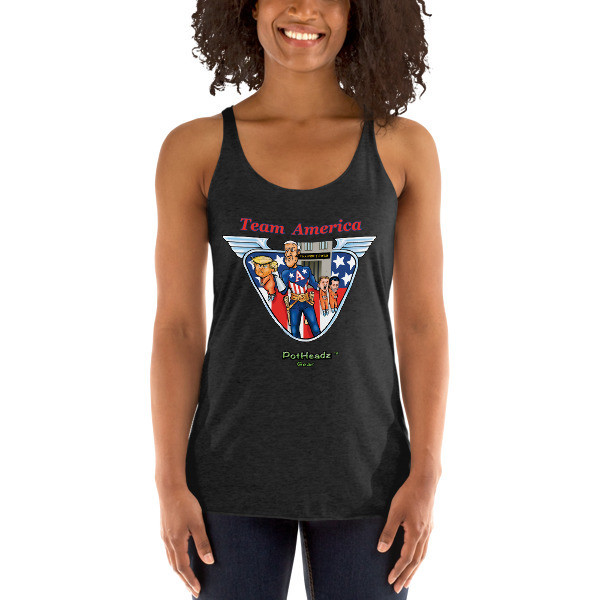 Team America Women&#39;s Racerback Tank