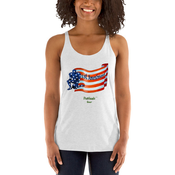 1st Amendment Women&#39;s Racerback Tank
