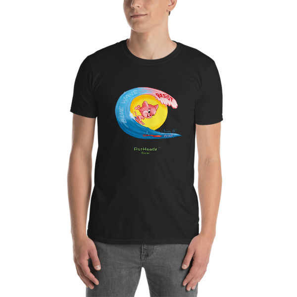 Blue Wave Short-Sleeve Unisex T-Shirt
