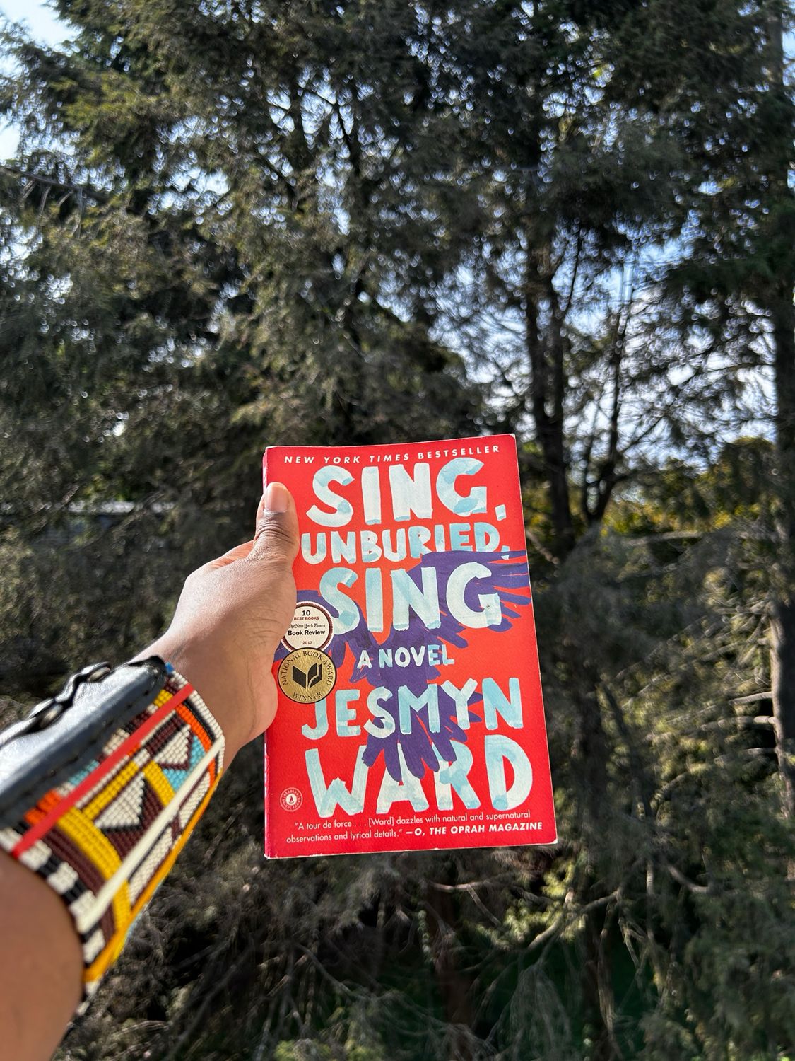 Sing, Unburied, Sing by Jesmyn Ward – Pre-owned copy of Sing, Unburied, Sing by Jesmyn Ward, a haunting Southern novel weaving history, family, and the supernatural.