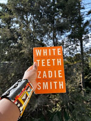 White Teeth by Zadie Smith – Pre-owned copy of White Teeth by Zadie Smith, a novel exploring identity, immigration, and family in multicultural London.