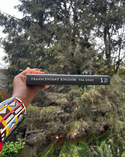 Transcendent Kingdom by Yaa Gyasi – Pre-owned copy of Transcendent Kingdom by Yaa Gyasi, a powerful novel about science, faith, addiction, and family in the Ghanaian-American experience.