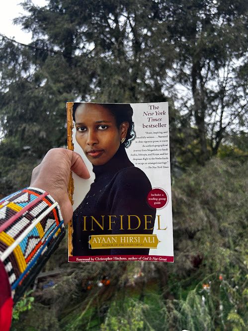 Infidel: My Life by Ayaan Hirsi Ali – Pre-owned copy of Infidel by Ayaan Hirsi Ali, a compelling memoir about her journey from Somalia to the West, confronting faith and freedom.