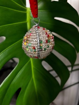 Mpira Beaded Holiday Ornaments