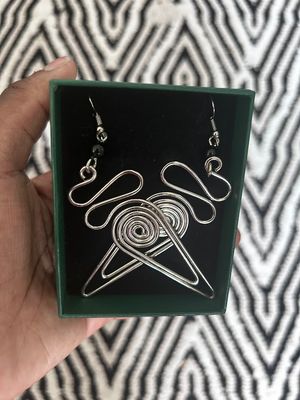 aluminum earrings