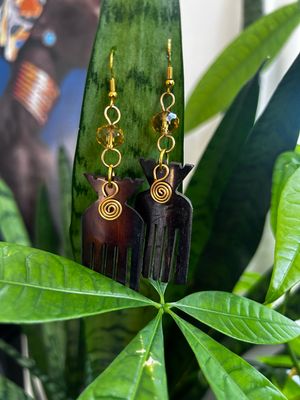 Kichana Hudhurungi Earrings