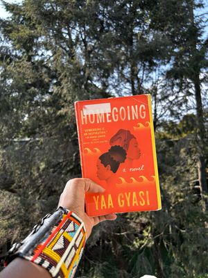 Homegoing by Yaa Gyasi – Pre-owned copy of Homegoing by Yaa Gyasi, a sweeping historical novel tracing generations of a Ghanaian family across centuries and continents.