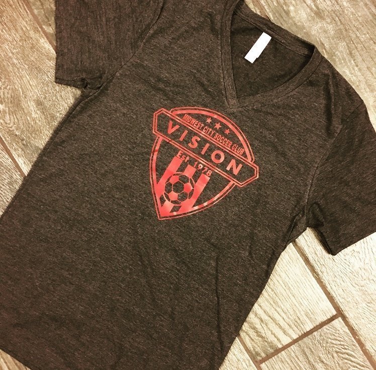 V-NECK Soft tee Short Sleeve
