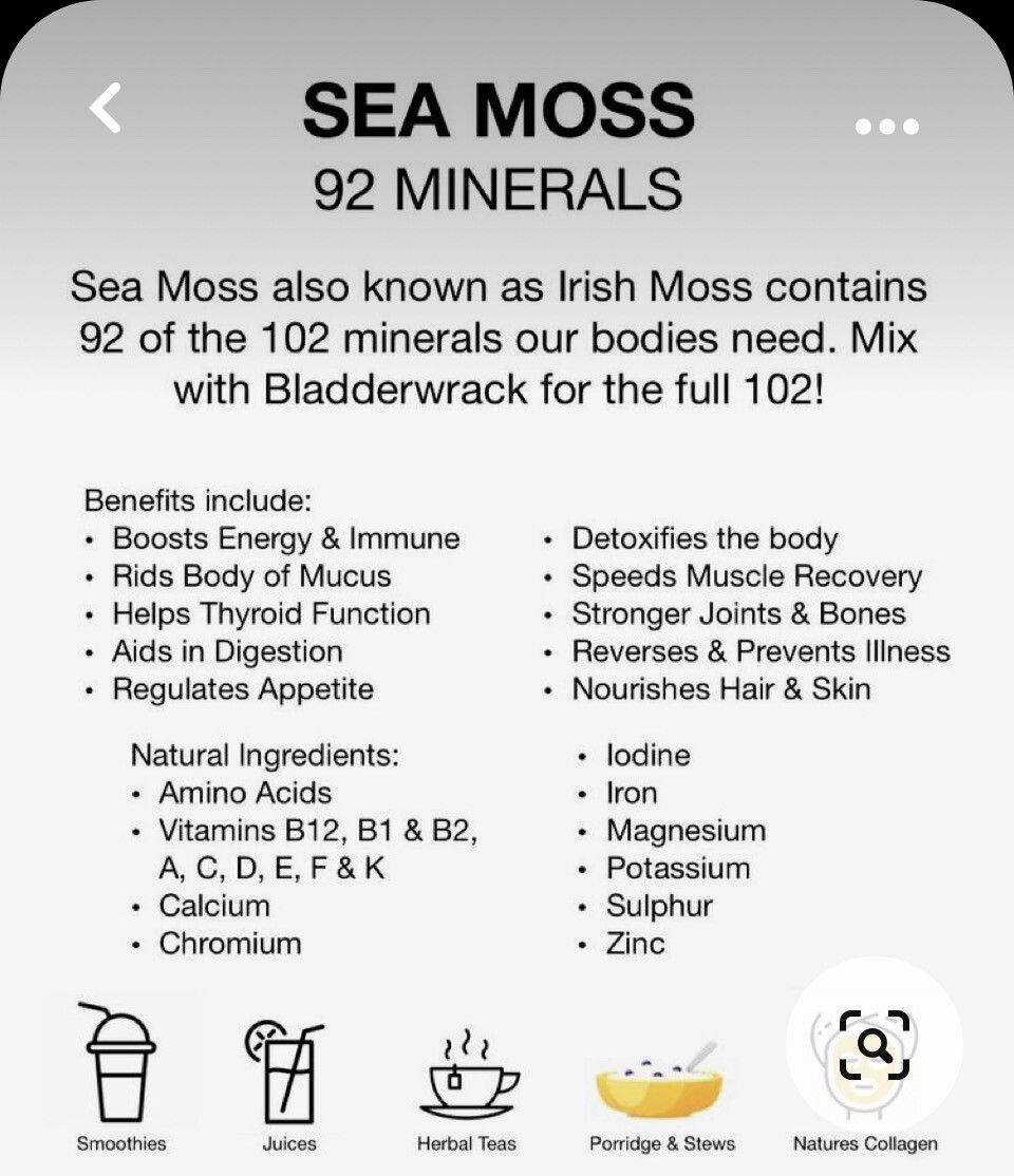 Full Spectrum Sea Moss 16 oz