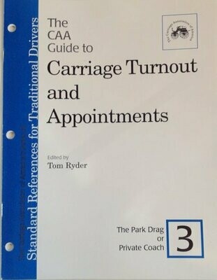 CAA Carriage Turnout and Appointments 3- Park Drag/PrivateCoach