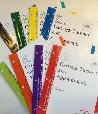 CAA Carriage Turnout and Appointments Binder Set