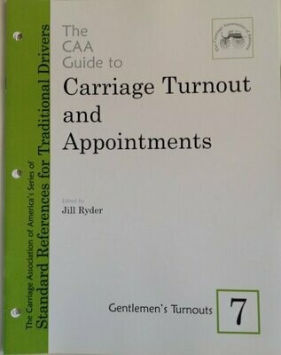 CAA Carriage Turnout and Appointments 7- Gentlemen's Turnouts