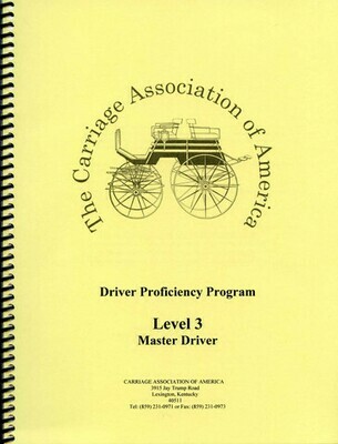CAA Driver Proficiency Program - Level 3 Master Driver