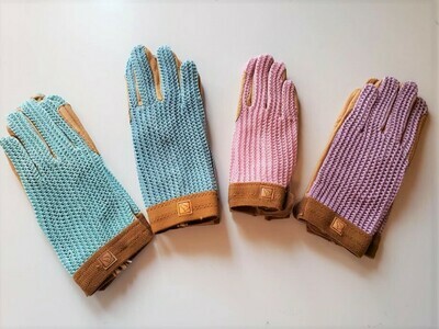 Crochet Back Gloves