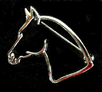 Horsehead Brooch Pin