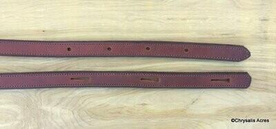Leather Traces - Slot end
